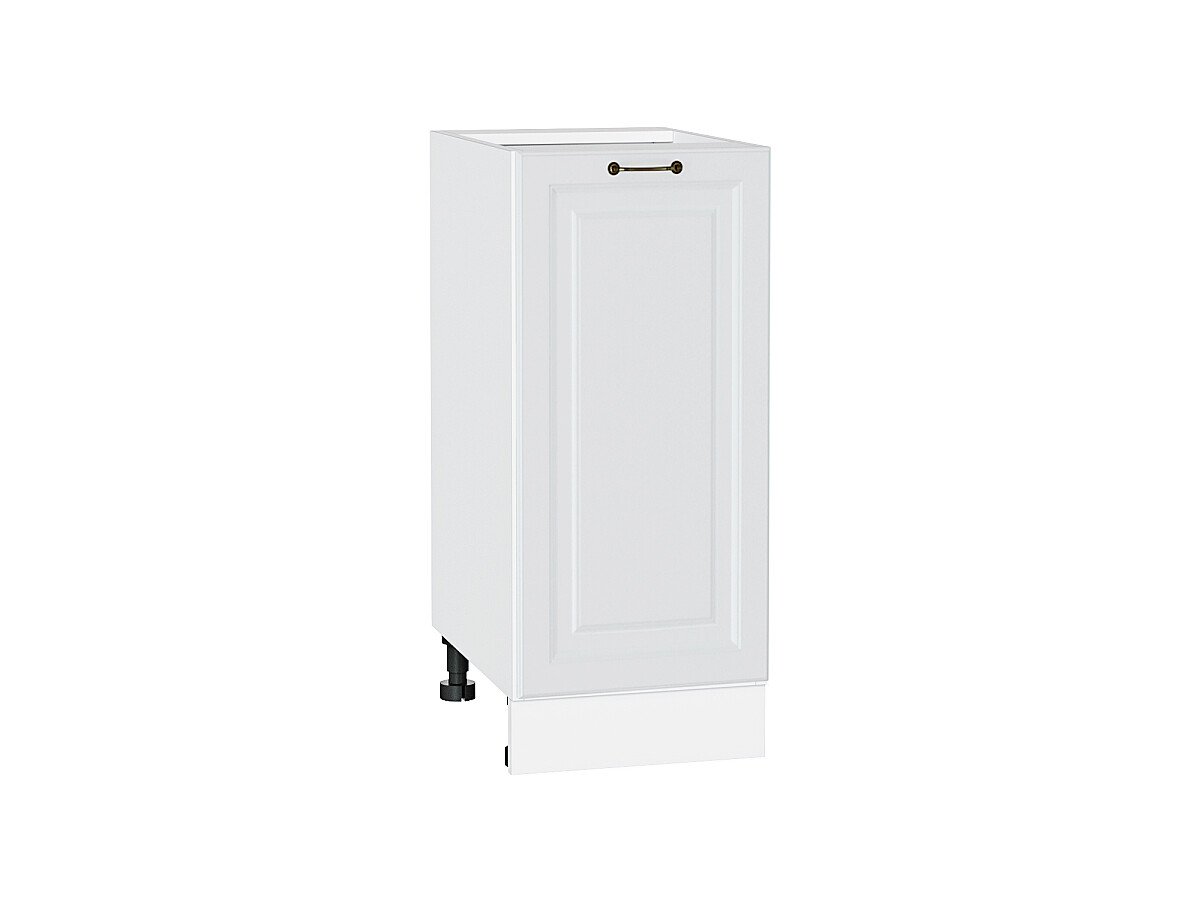 Шкаф нижний с 1-ой дверцей Ницца Белый Белый 350
