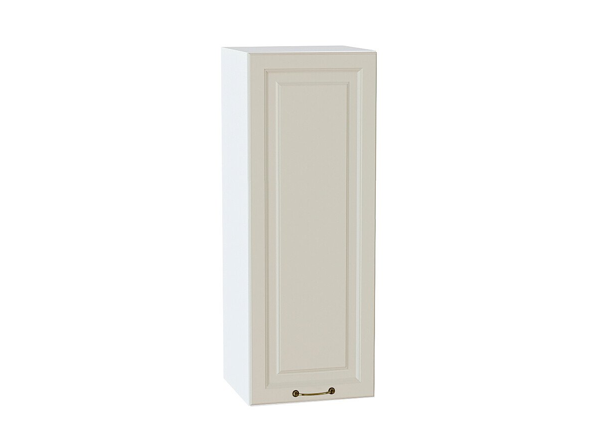 Шкаф верхний с 1-ой дверцей Ницца Агат Белый 350
