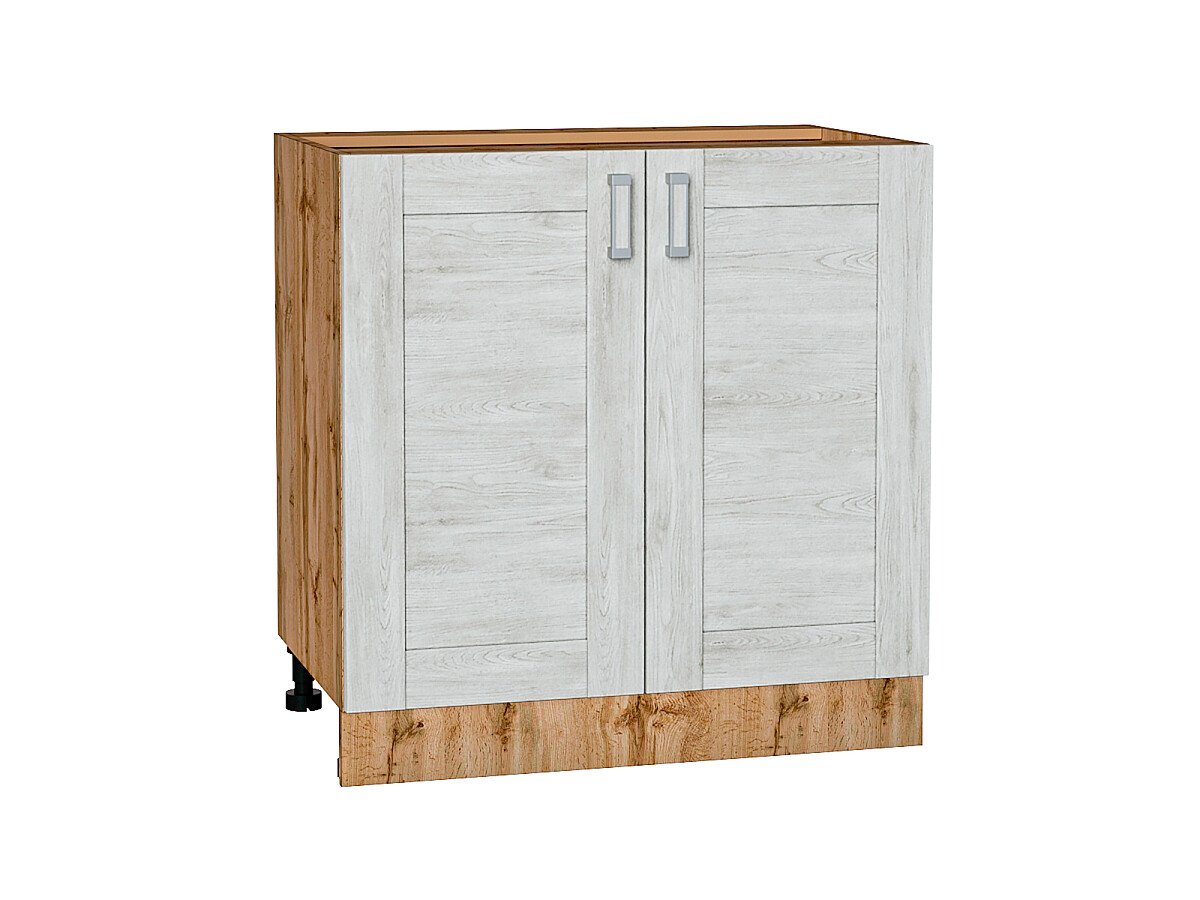 Шкаф нижний с 2-мя дверцами Лофт Nordic Oak Дуб Вотан 816*800*480