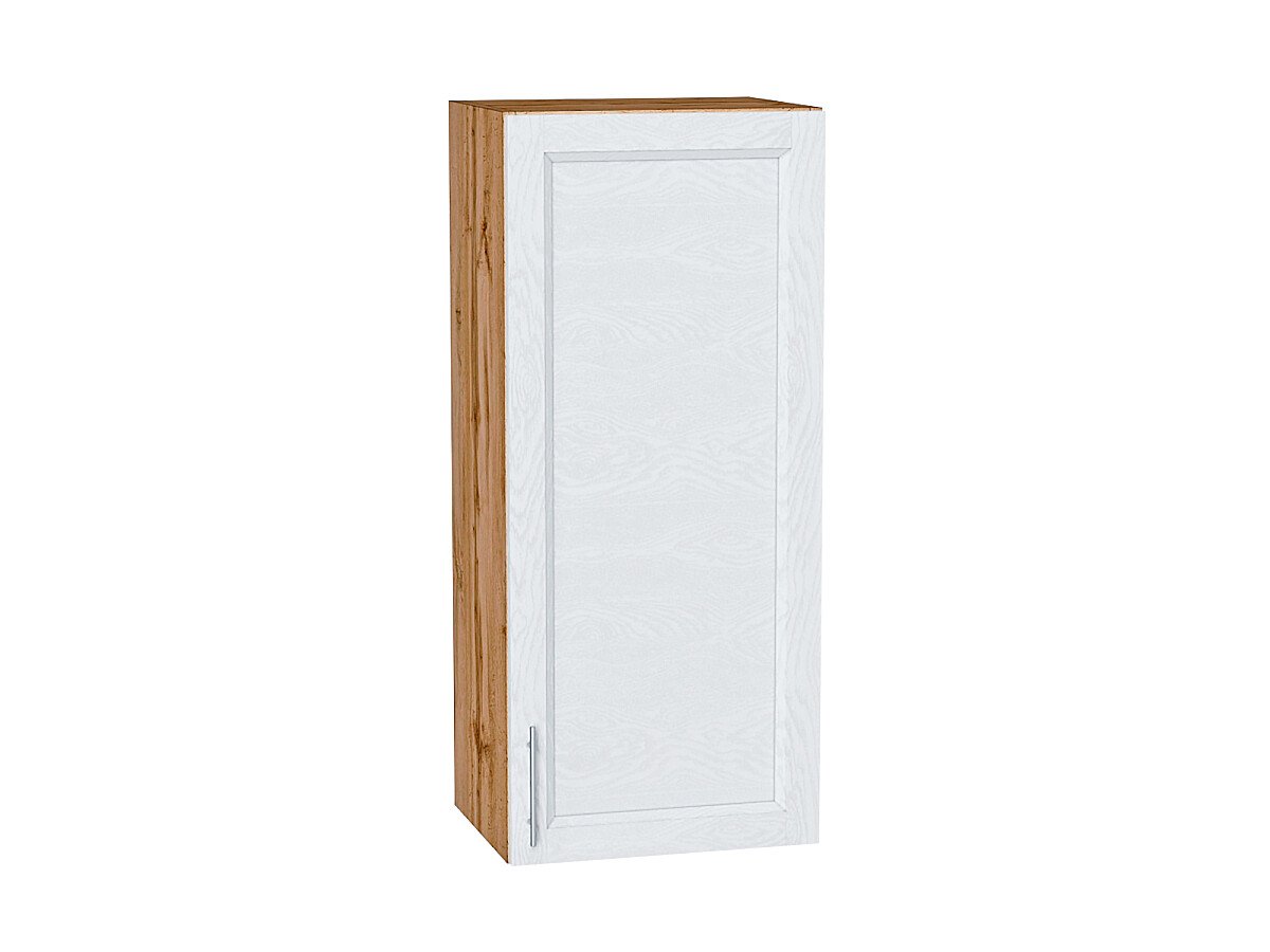 Шкаф верхний с 1-ой дверцей Сканди White Softwood Дуб Вотан 920*400*320