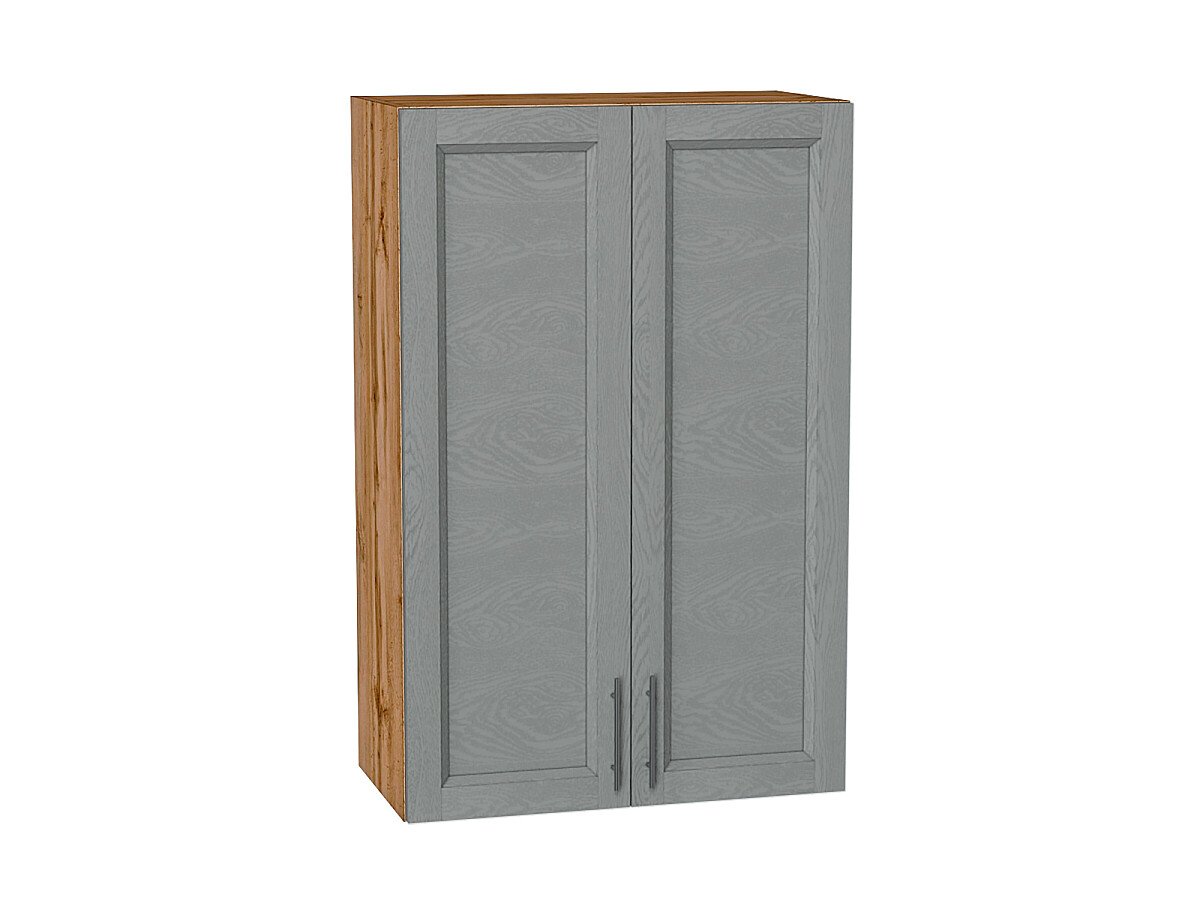 Шкаф верхний с 2-мя дверцами Сканди Grey Softwood Дуб Вотан 920*600*320