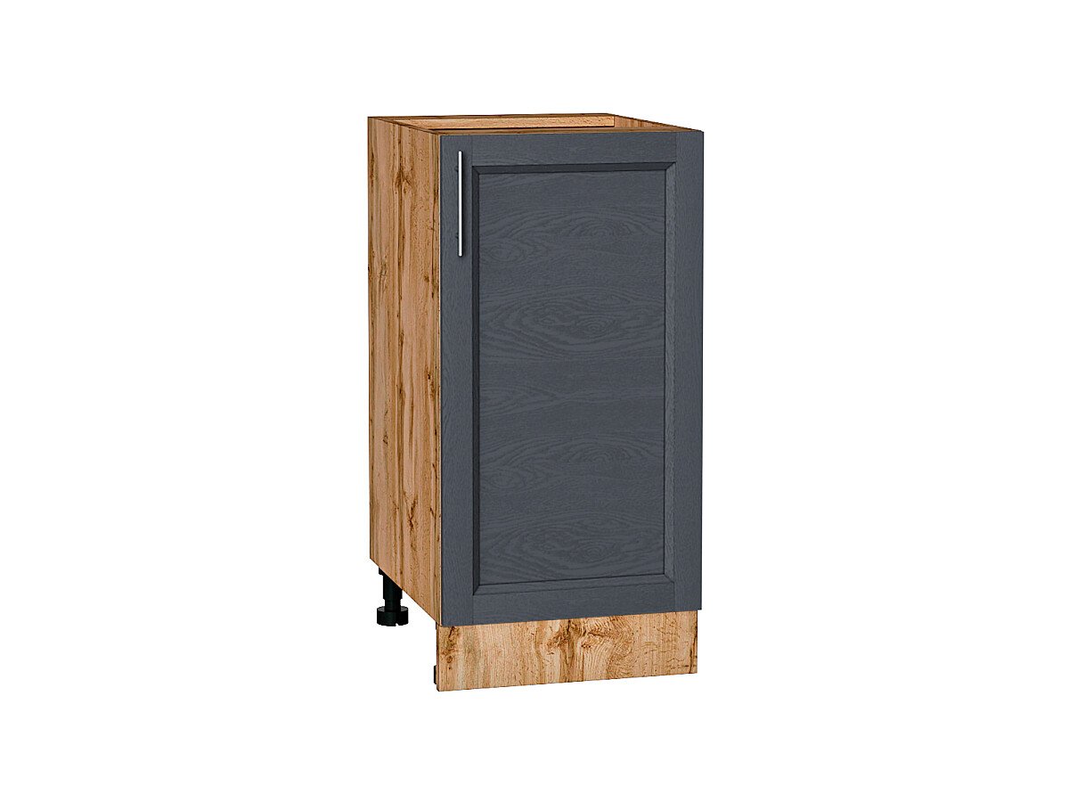 Шкаф нижний с 1-ой дверцей Сканди Graphite Softwood Дуб Вотан 816*400*480