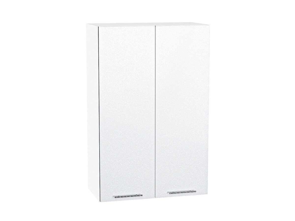 Шкаф верхний с 2-мя дверцами Валерия-М Белый металлик Белый 920*600*318