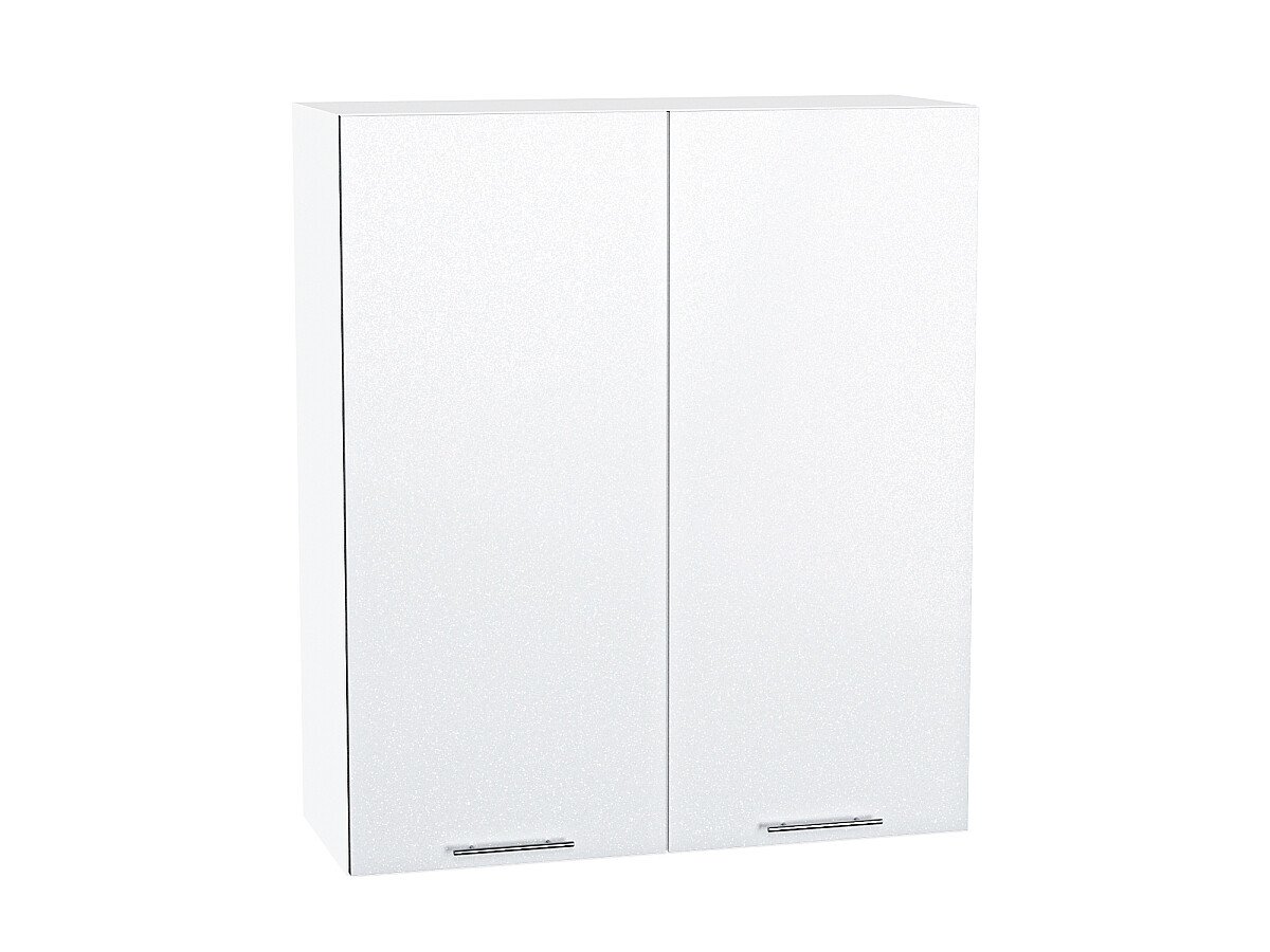 Шкаф верхний с 2-мя дверцами Валерия-М Белый металлик Белый 920*800*318