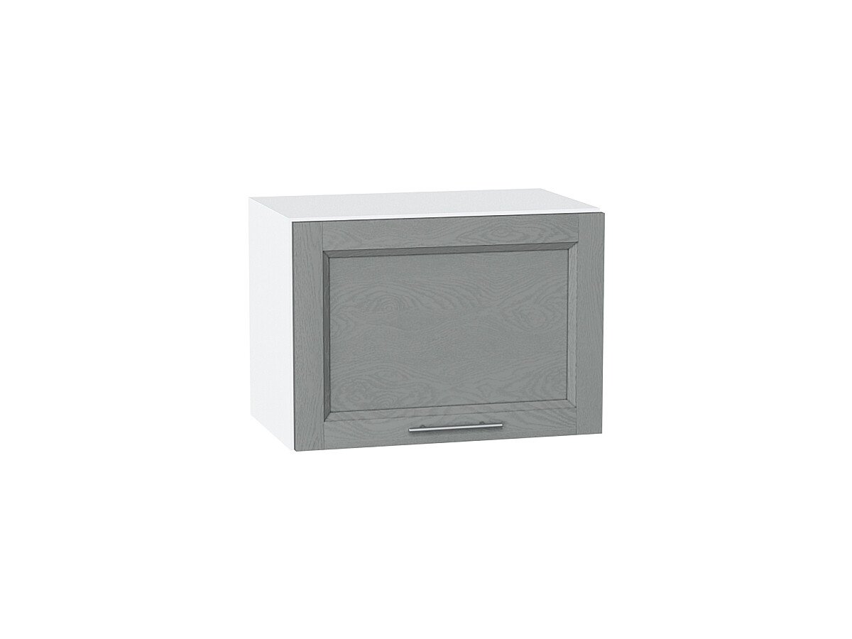 Шкаф верхний горизонтальный Сканди Grey Softwood Белый 358*500*320