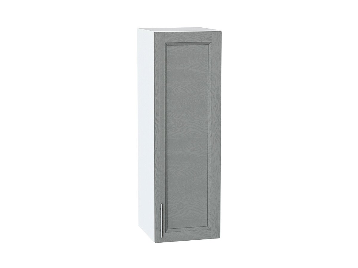Шкаф верхний с 1-ой дверцей Сканди Grey Softwood Белый 920*300*320