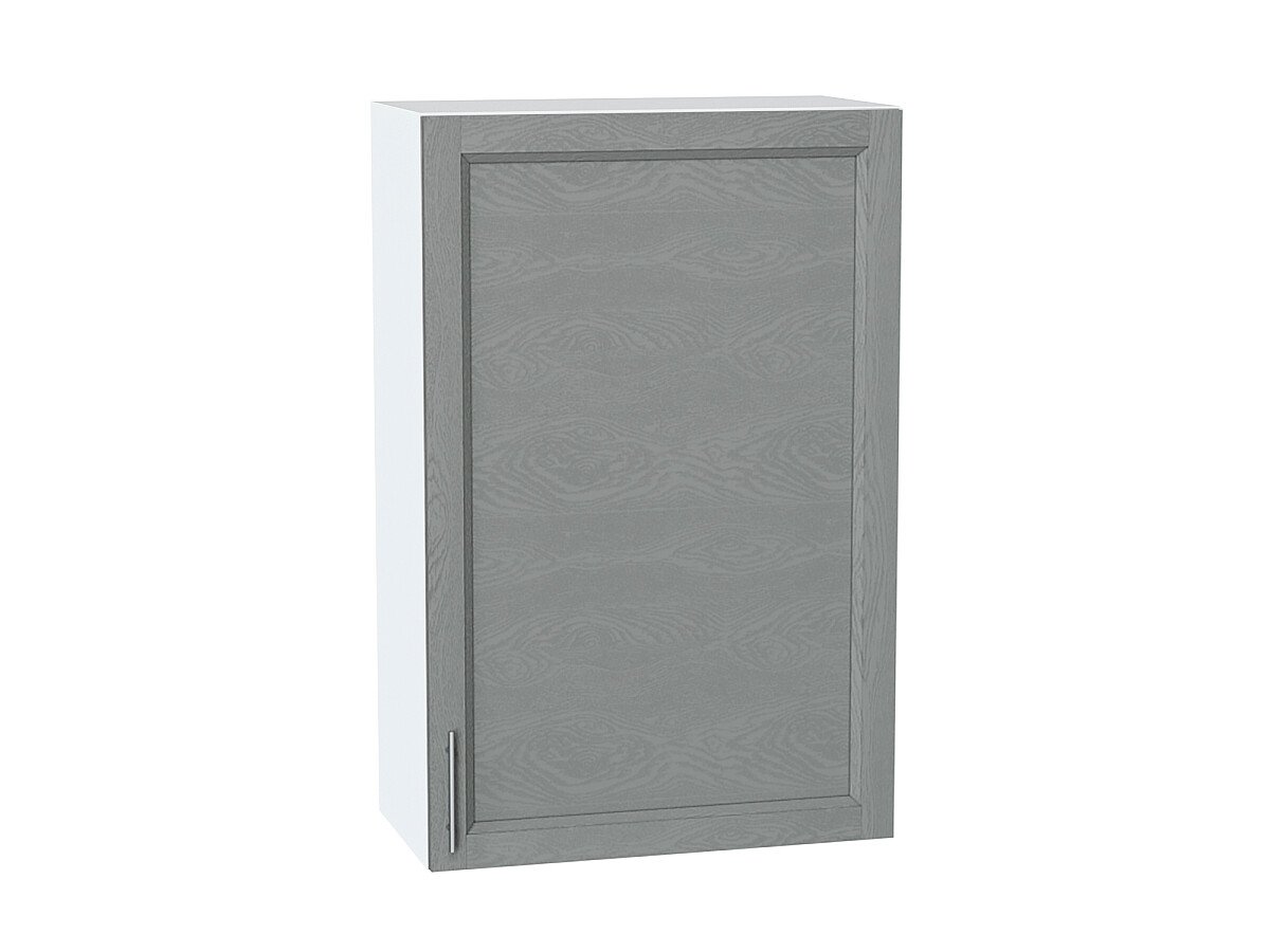 Шкаф верхний с 1-ой дверцей Сканди Grey Softwood Белый 920*600*320