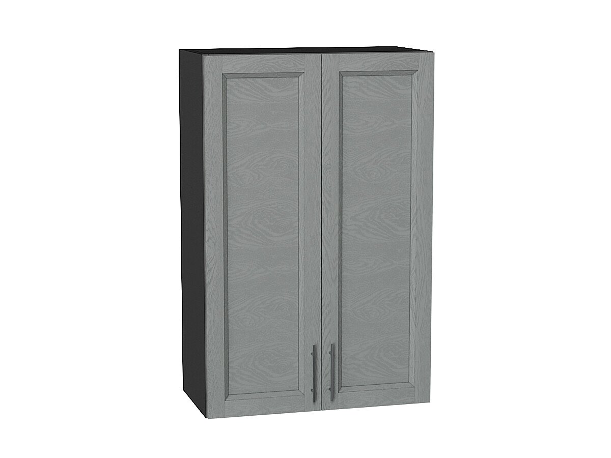 Шкаф верхний с 2-мя дверцами Сканди Grey Softwood Graphite 920*600*320