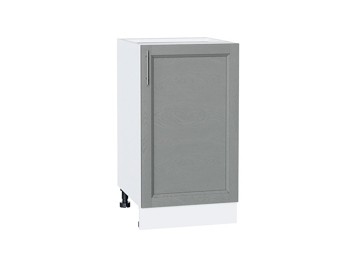 Шкаф нижний с 1-ой дверцей Сканди Grey Softwood Белый 816*450*480