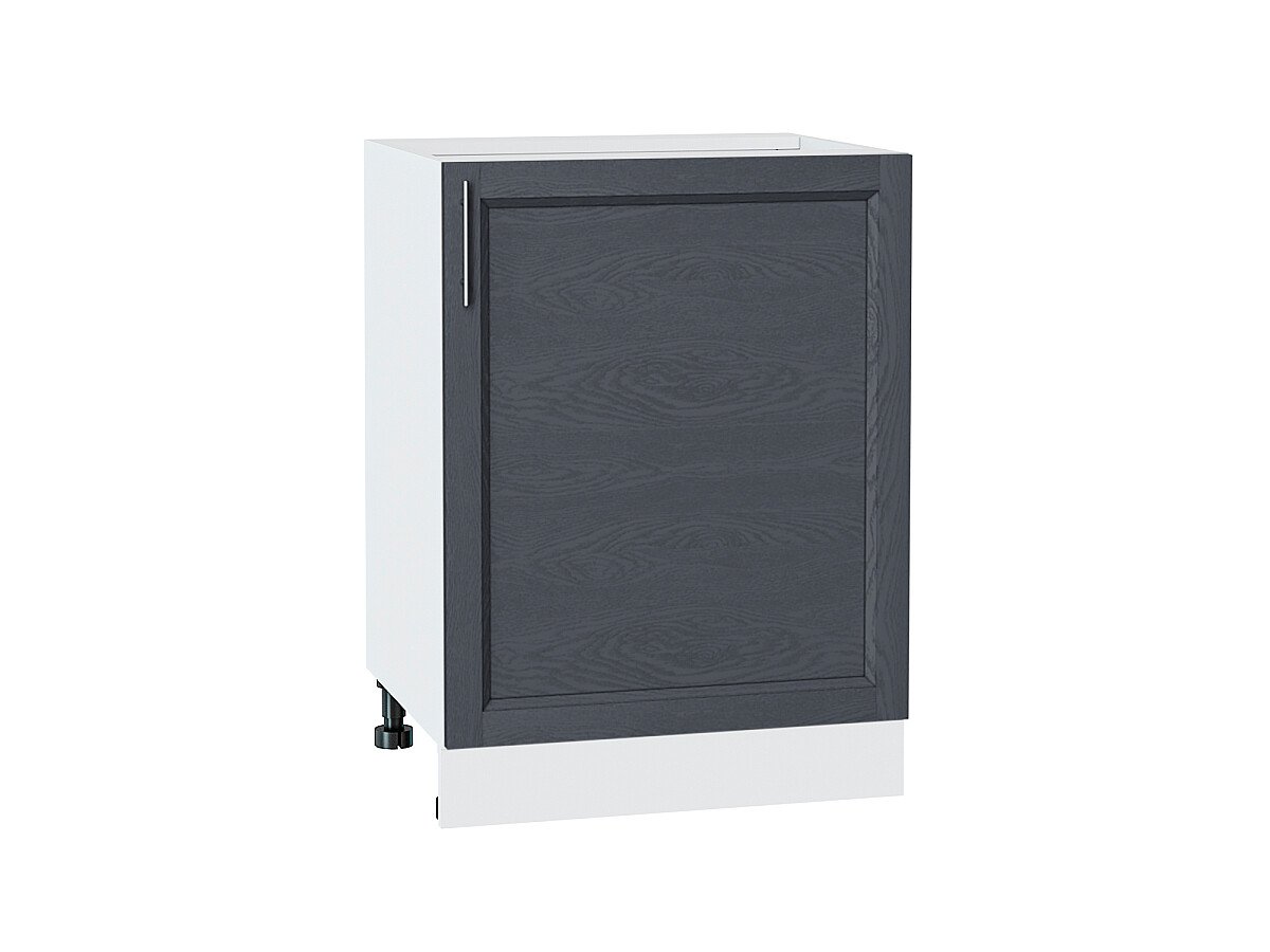 Шкаф нижний с 1-ой дверцей Сканди Graphite Softwood Белый 816*600*480