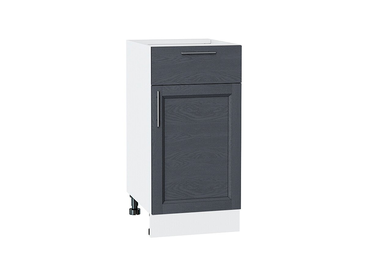 Шкаф нижний с 1-ой дверцей и ящиком Сканди Graphite Softwood Белый 816*400*480