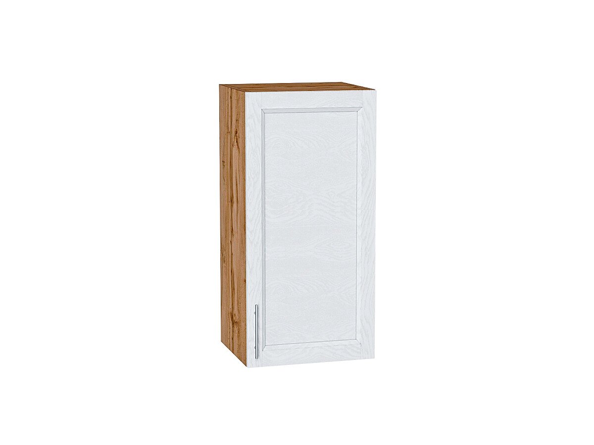 Шкаф верхний с 1-ой дверцей Сканди White Softwood Дуб Вотан 716*350*320