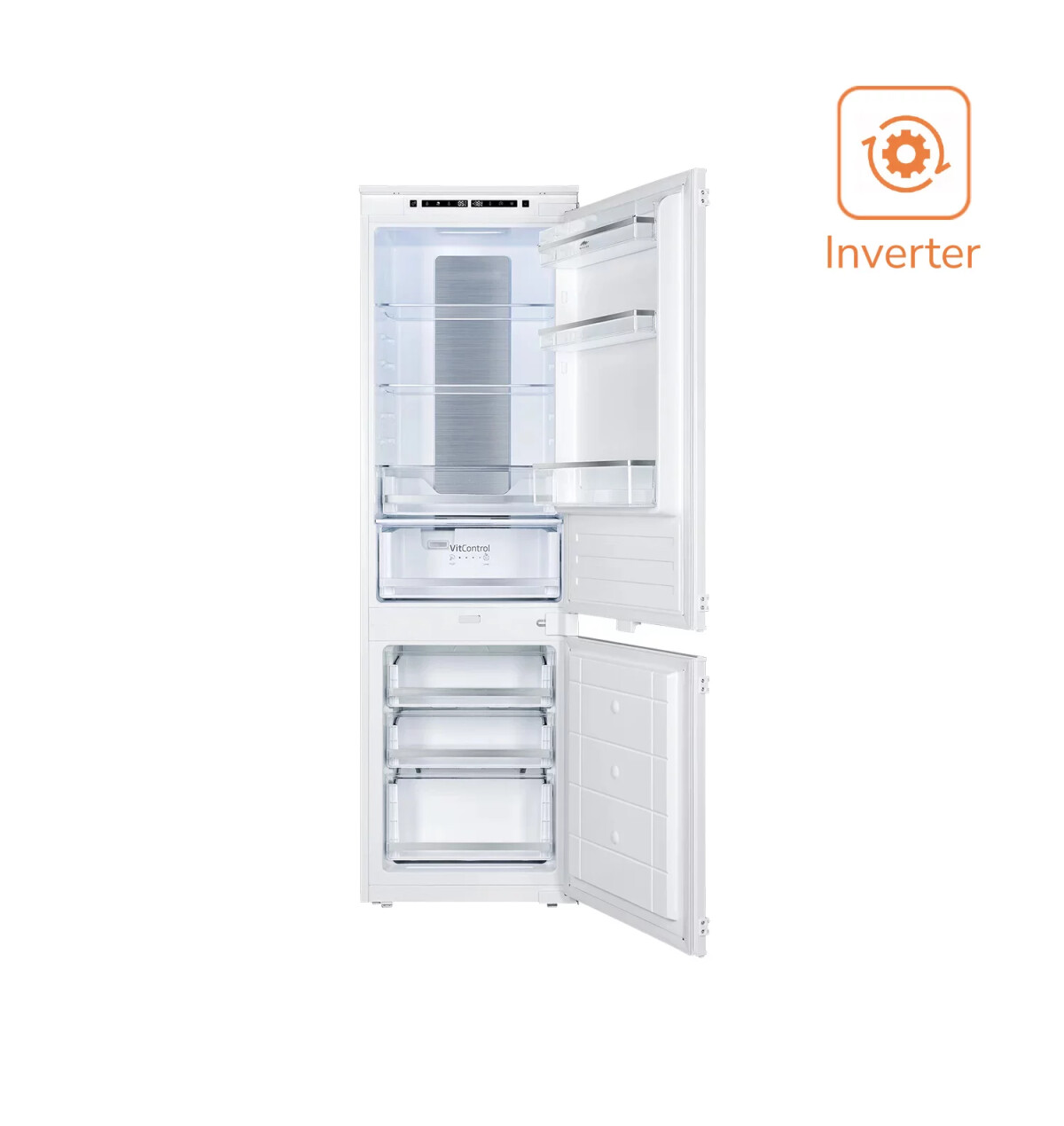 Встраиваемый двухкамерный холодильник MBI 177.3D