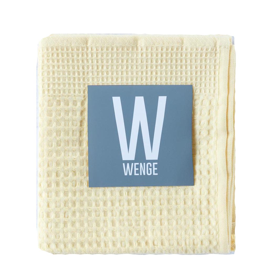 Комплект вафельных полотенец 35х60 (2 шт.) "Wenge" сливочный