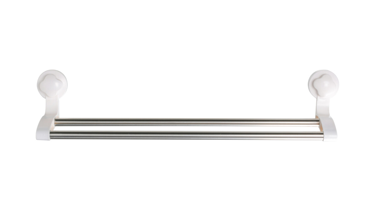 Полотенцедержатель трубчатый 2-ой Grampus Element, GR-7078, 55 см, белый