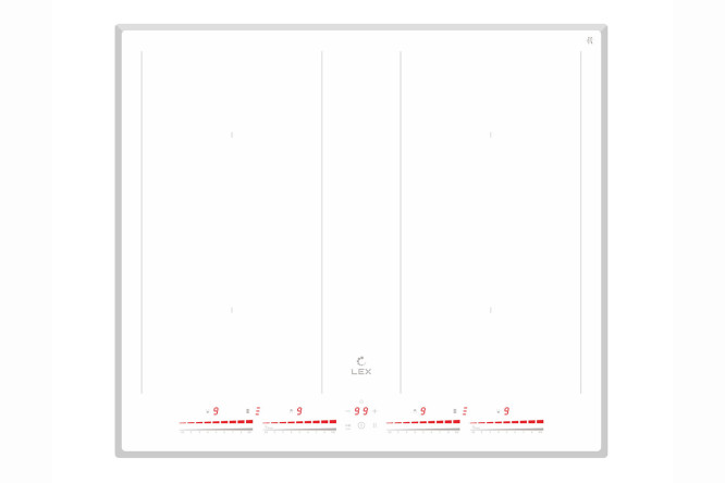 Варочная панель индукционная LEX EVI 641С WH