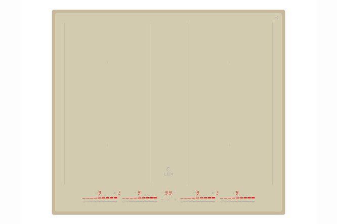 Варочная панель индукционная LEX EVI 641С IV