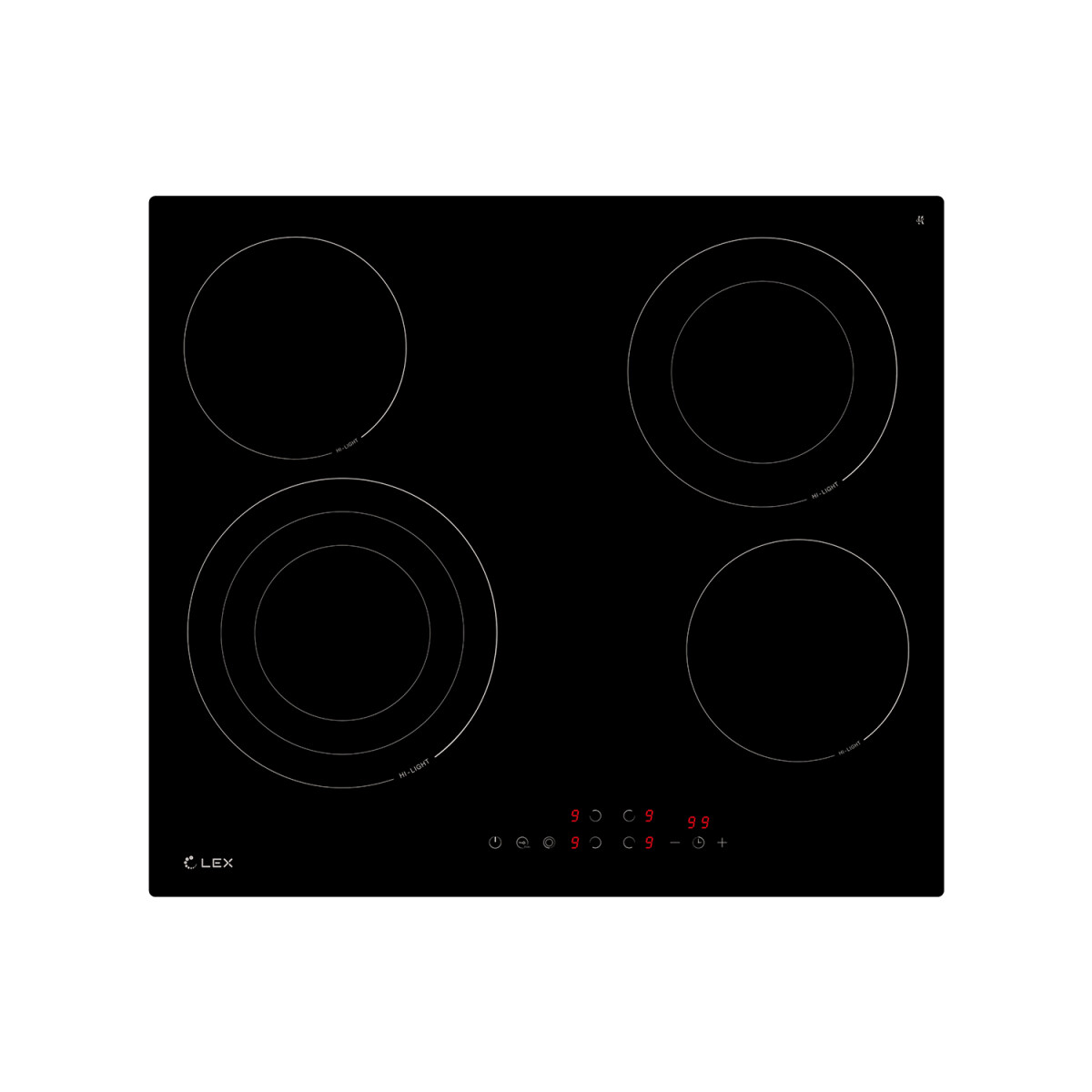 Электрическая варочная панель LEX EVH 6042 BL