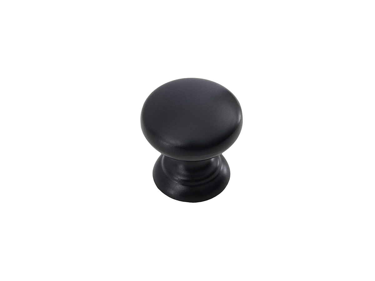 Ручка кнопка мебельная URSULA RC433BL.4 BL Черный матовый