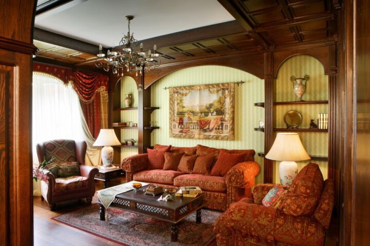 Английский стиль в интерьере: 50 роскошных фото | Home decor, Home, Furniture