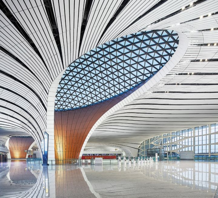 Новый аэропорт в Пекине, Китай