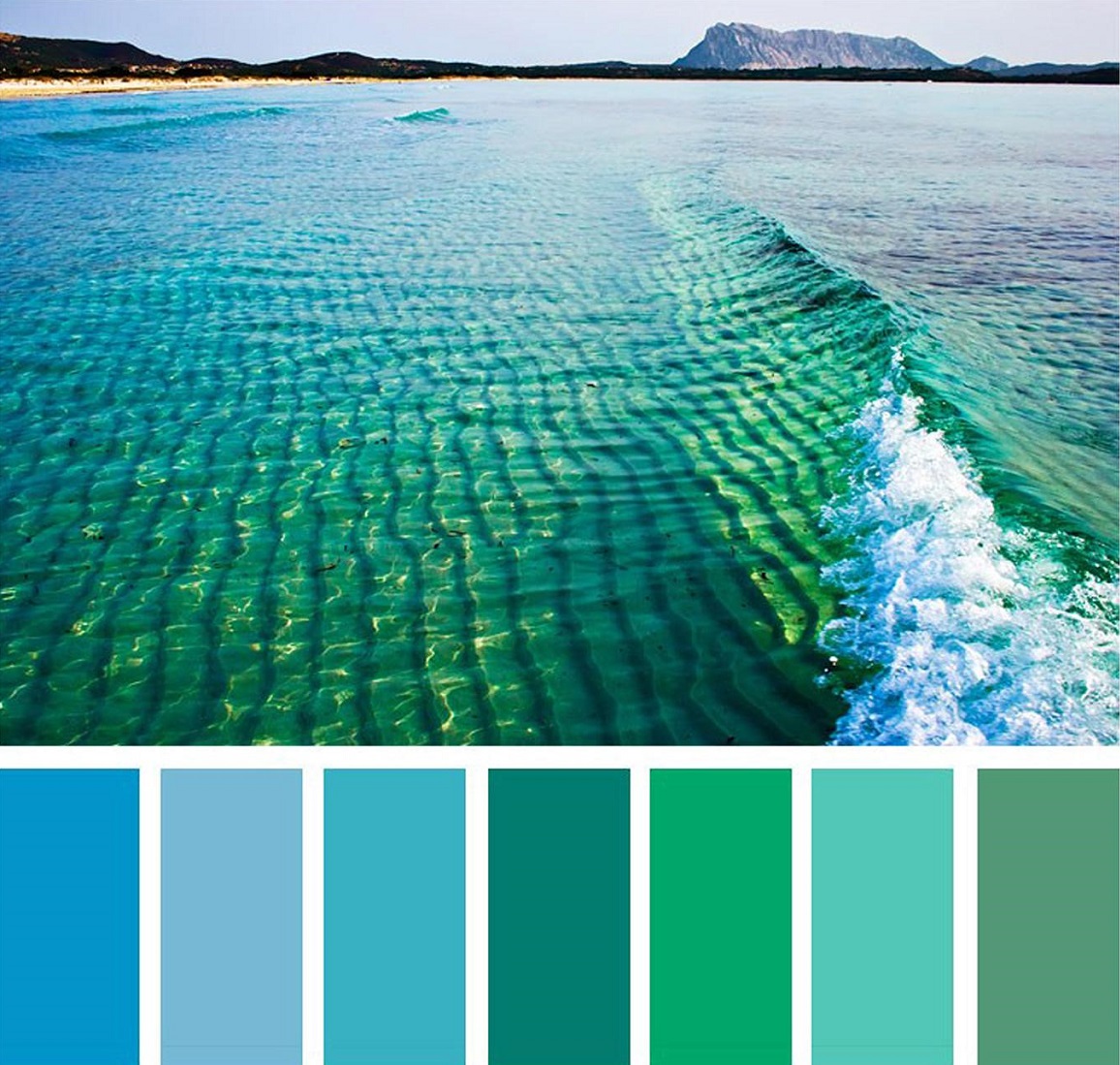 фото цвета морской волны и бирюзовый