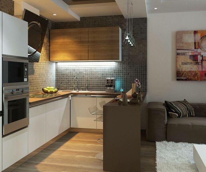 Дизайн гостиной кухни 15 кв м — создаем функциональное, но стильное пространство