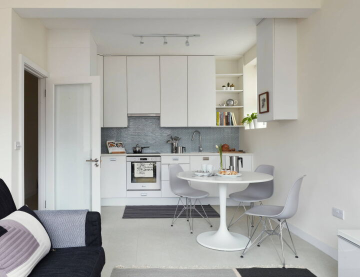Дизайн совмещенной кухни-гостиной 18 кв. м +50 фото