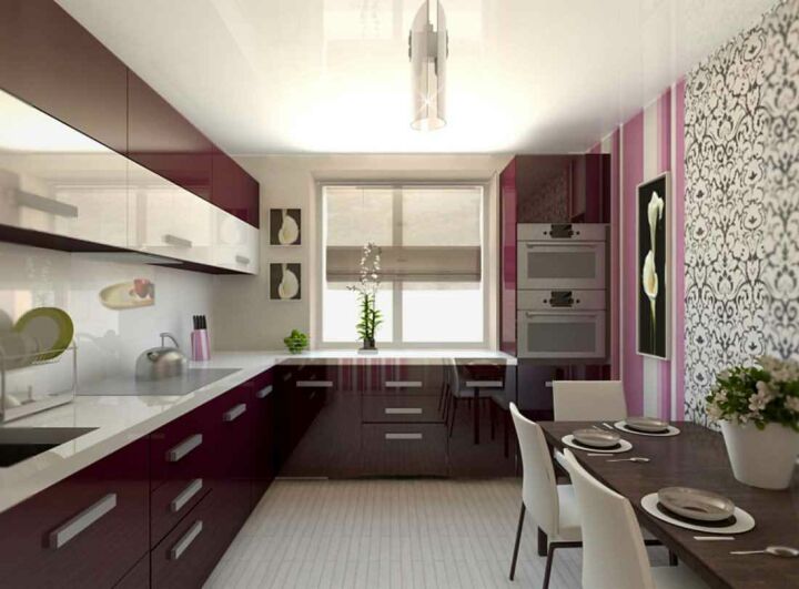 Дизайн кухни 12 кв.м. (60 фото): идеи для ремонта, интерьеры