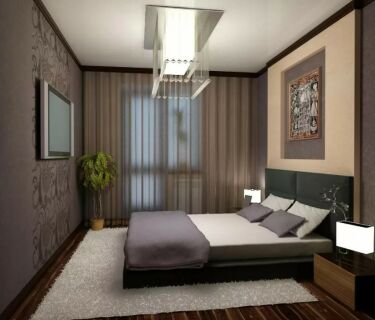 Планировка мебели в комнате с детской кроваткой