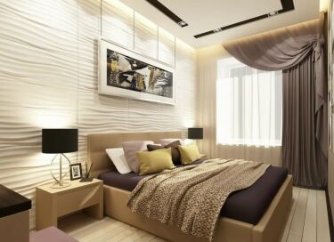 Планировка мебели в комнате с детской кроваткой