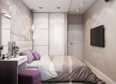Идеи для дизайна маленькой спальни 11 кв. м