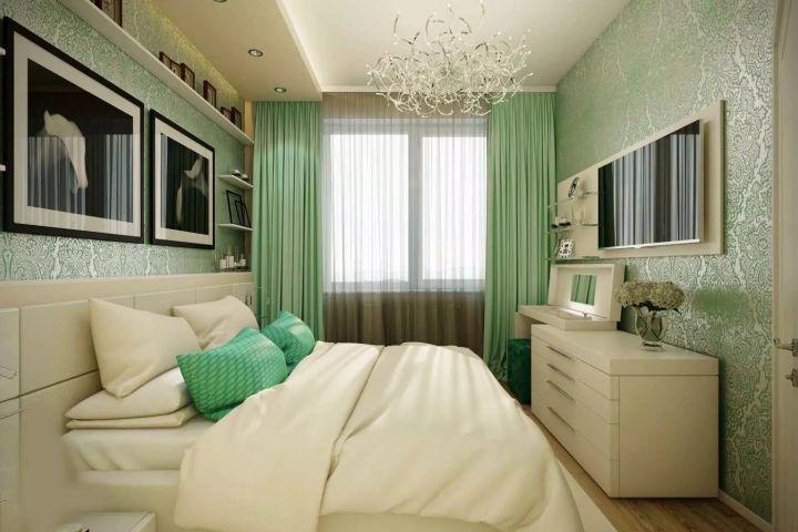 Дизайн спальни 12 кв м (269 фото)