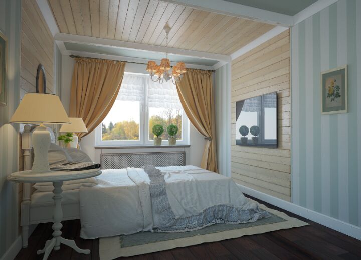 Спальня на даче: стильные решения для уютного дачного домика (31 фото)