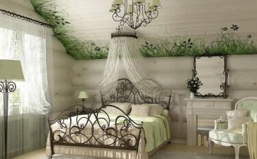 Дизайн спальни в дачном доме (77 фото)