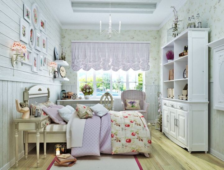 Детская комната в стиле прованс — фото интерьера и варианты оформления