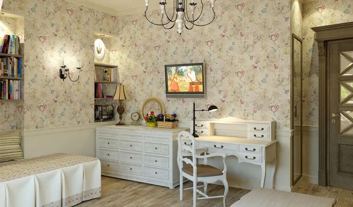 Дизайн детской комнаты: стиль прованс | Архитектурное бюро BeInDesign | Дзен