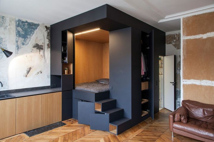 Дизайн-проекты для однокомнатных квартир площадью 36 кв.м.
