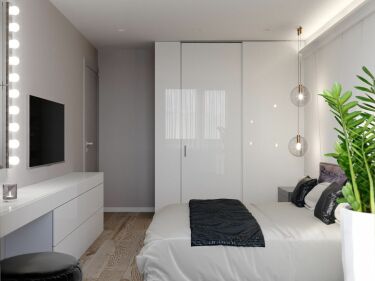 Дизайн маленькой спальни 9 кв. м