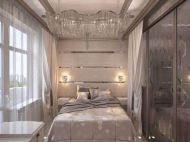 Спальня 9 кв. м.: способы планировки и секреты от дизайнеров по правильному обустройству