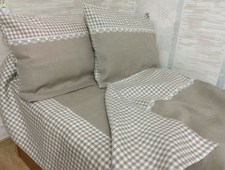 Льняной комплект постельного белья