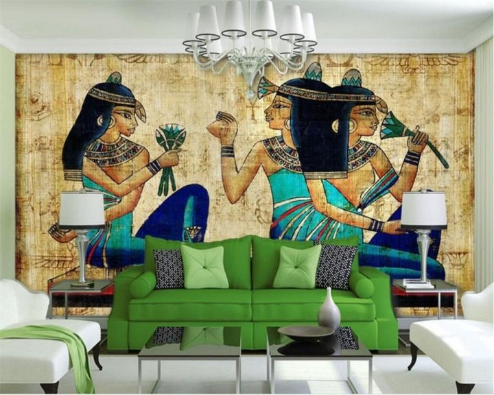 Египетский стиль в современном оформлении интерьера
