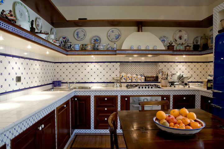 Кухонная плитка в составе декора фартука: самые интересные идеи