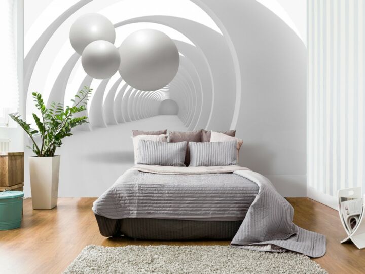 Дизайн спальни с обоями (66 фото)
