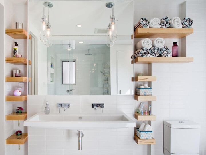 Как организовать хранение в ванной комнате красиво и удобно: идеи от дизайнеров с фото