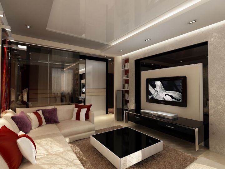 Дизайн интерьера трехкомнатной квартиры от ГК ВЛстрой