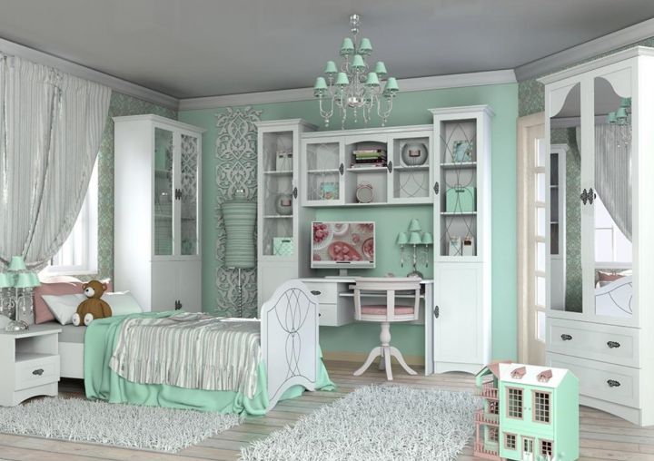 Дизайн комнаты для девочки-подростка (65 фото)