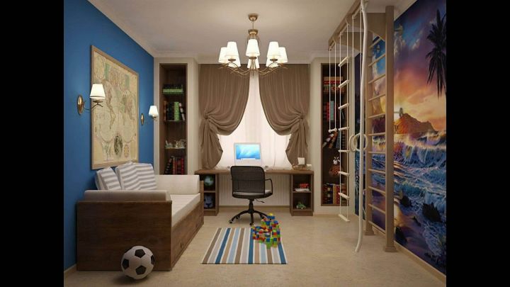 Детская 12 кв. м.: фото дизайна спальни для детей и подростков | Дизайн детской комнаты 12 кв м