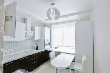 Проект кухни 10 м2 с балконом планировка и дизайн