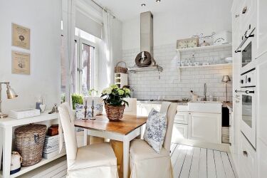 Столы в стиле прованс на кухню